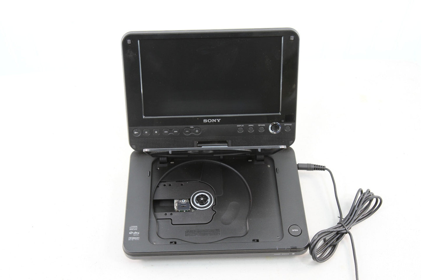 Vintage Sony Portable CD DVD Player DVP-FX820 Battery & Charger