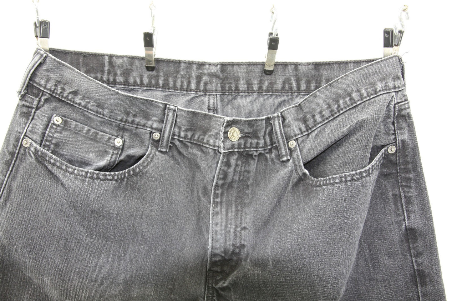 Levi Mens Black Jeans 38 X 34 Two Pair