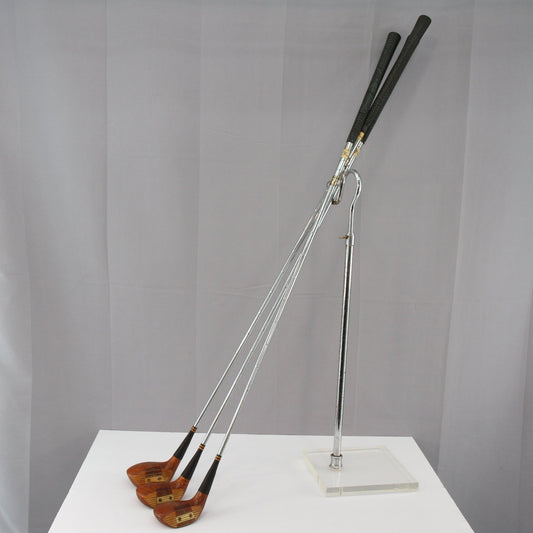 Vintage Arnold Palmer Persimmon Woods Driver-Spoon-Baffy RH TrueTemper Shafts R