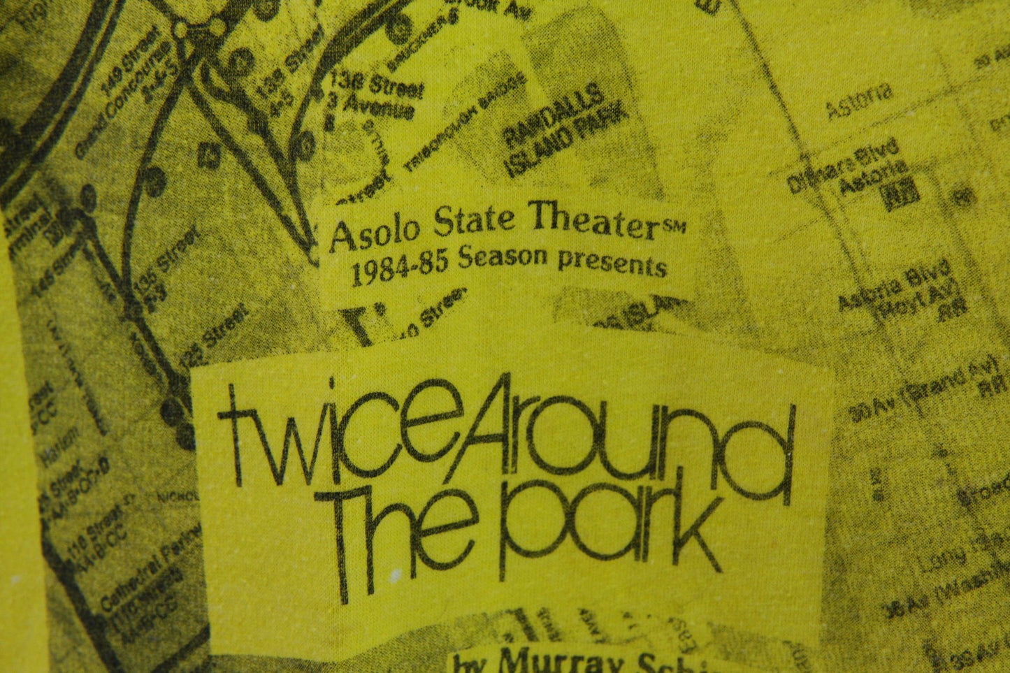 2 Pack Vintage Stagehand Tee  Asolo State Theater Stag at Bay Twice Around Park