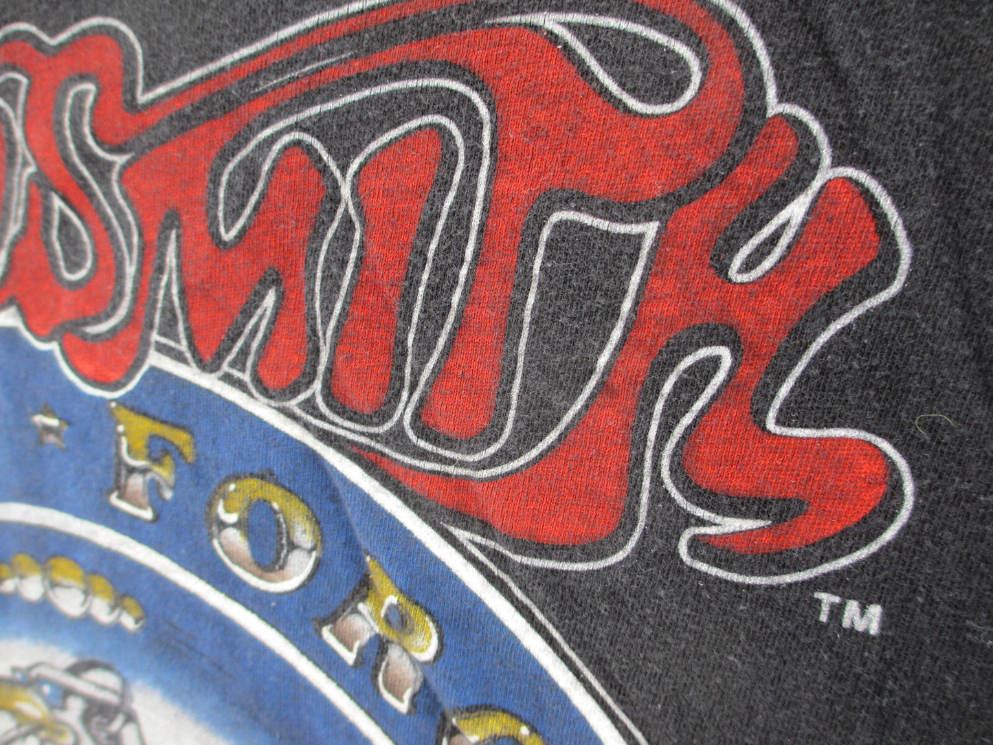 Vintage "Roadie" Tee Shirt Aerosmith Air Force One Tour 1986