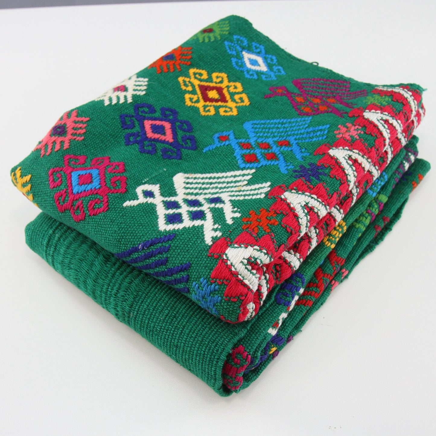 Ukrainian Woven Embroidered Table Runner (2 Available) 50" X 17"