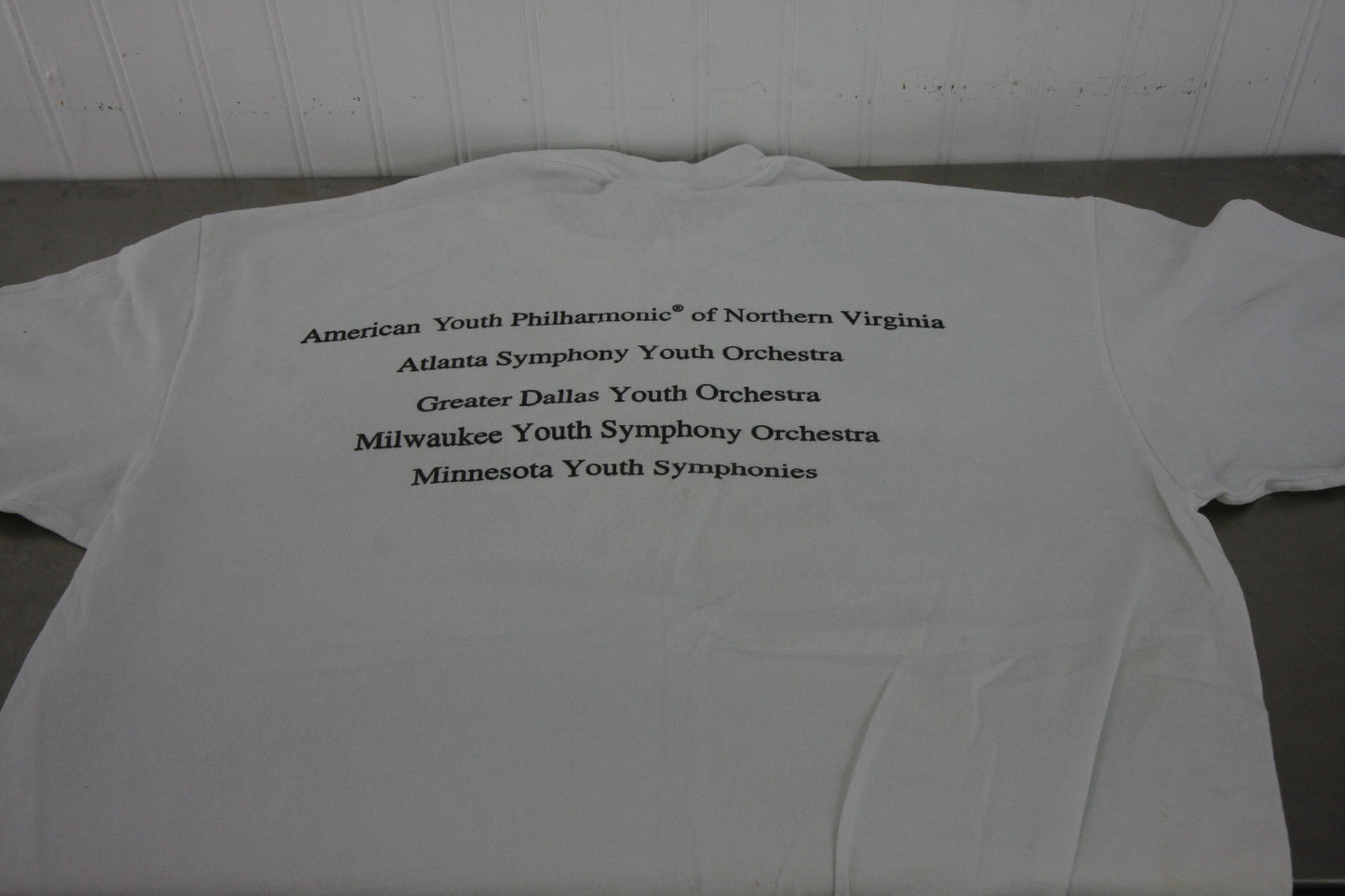 Vintage Tee Shirt Sarasota Youth Orchestra 2000