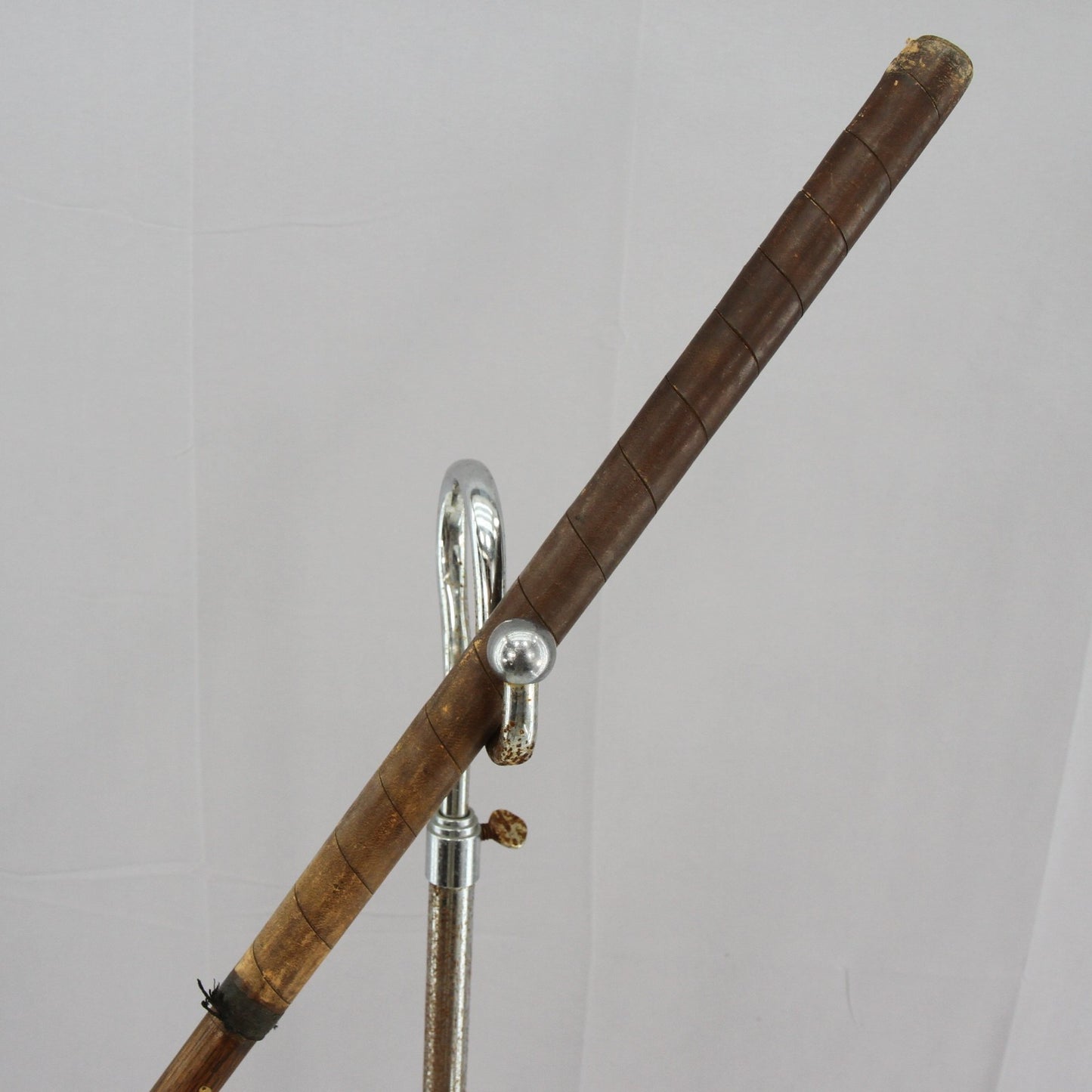 Vintage New Mills Ray Putter Hickory Shaft Alumunium Mallet RH