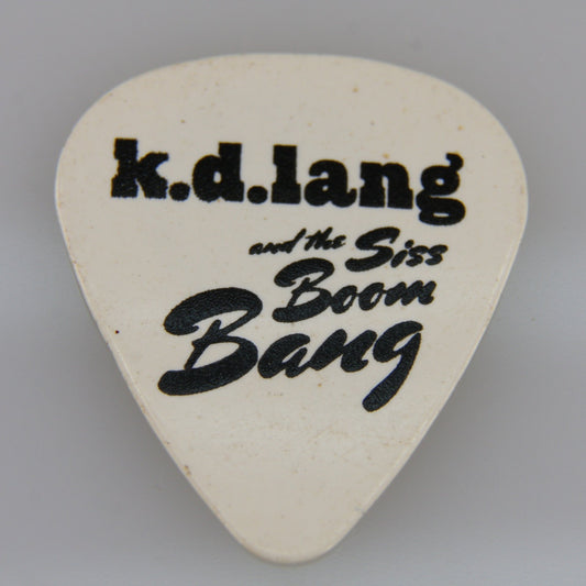 Vintage Guitar Pick KD Lang and the Siss Boom Bang Tour 2011? Sing It Loud