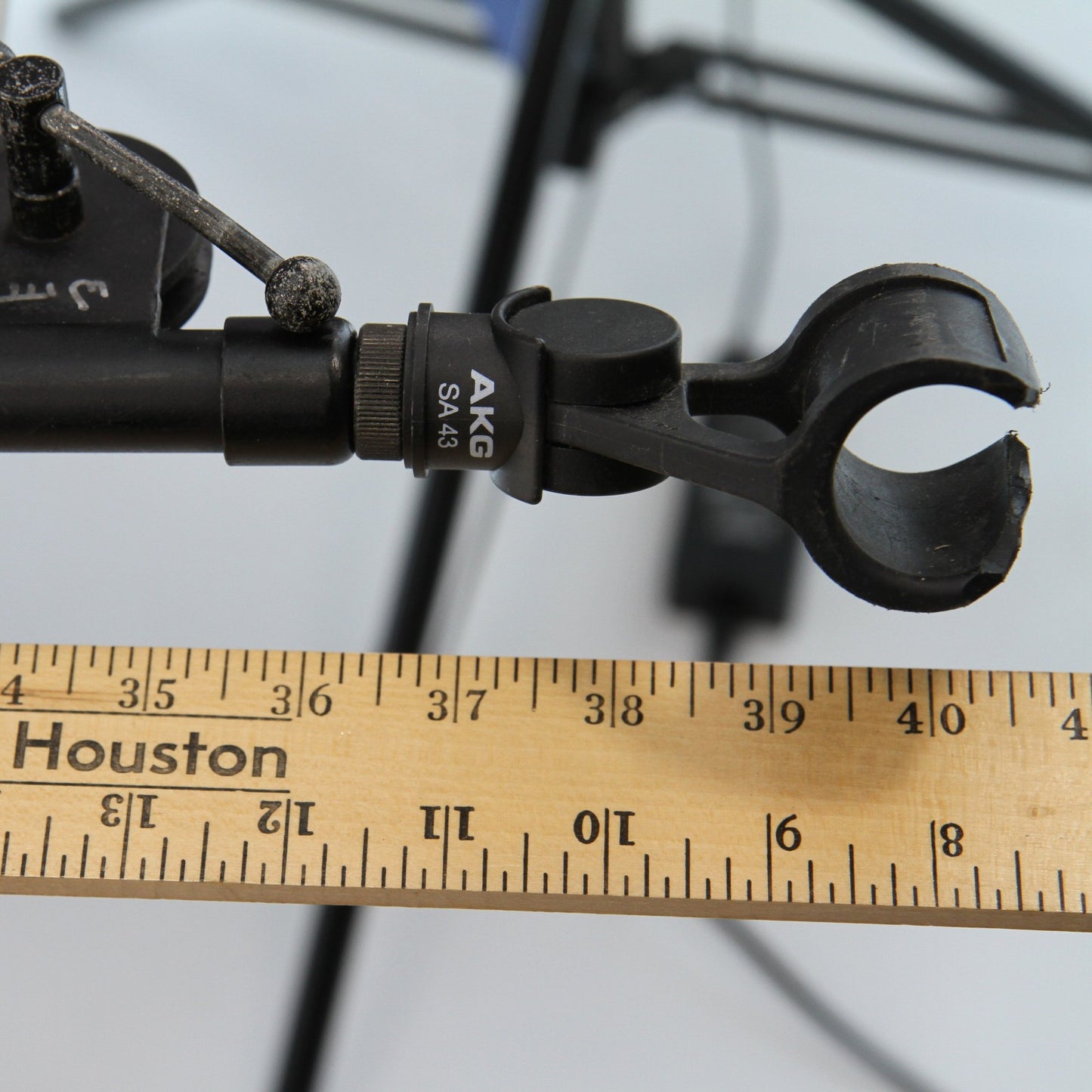 Vintage AKG? Tripod Microphone Mic Boom Stand Heavy Steel Construction