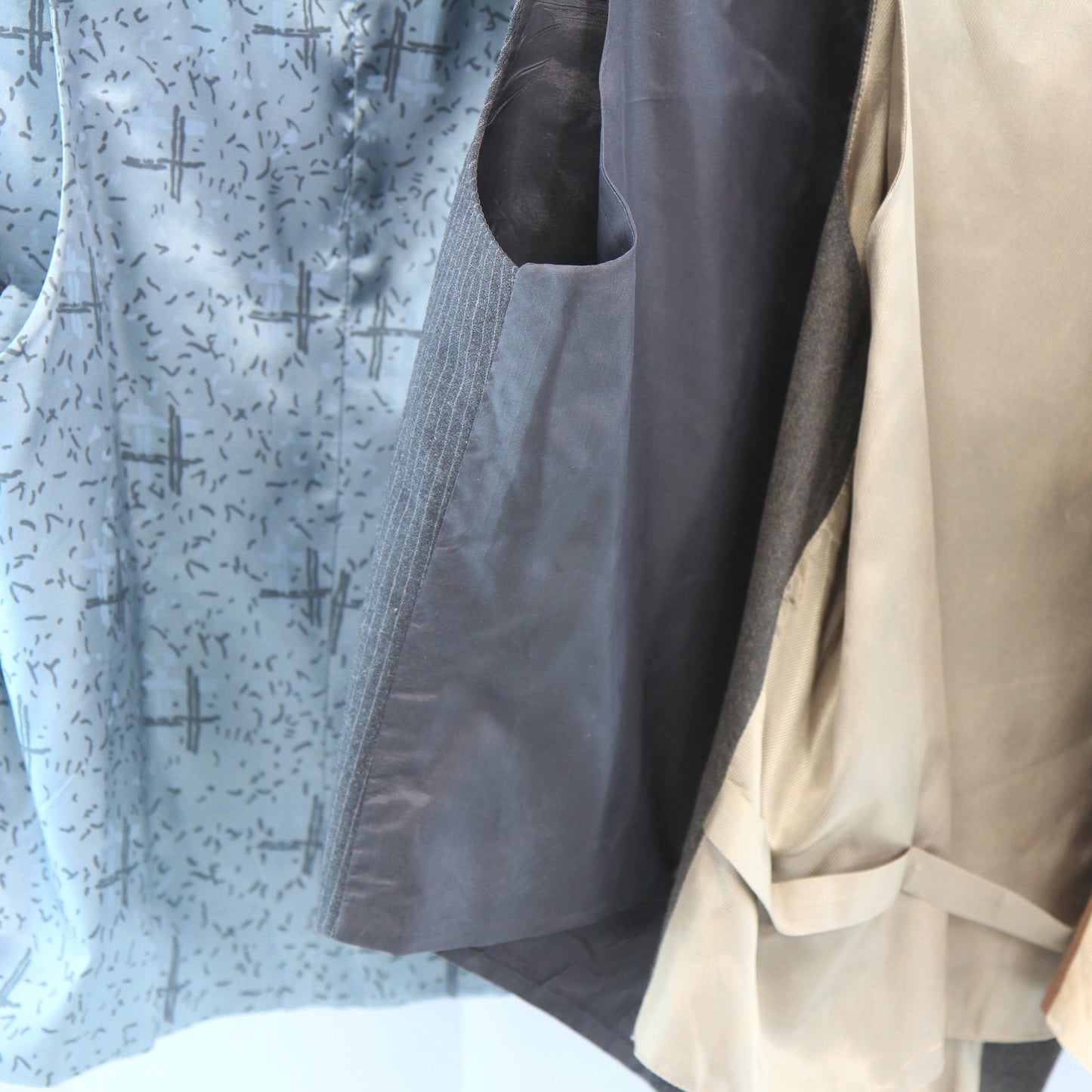 Collection Four 4 Mens Suit Vests Mix & Match For Variety and Style Choices 42