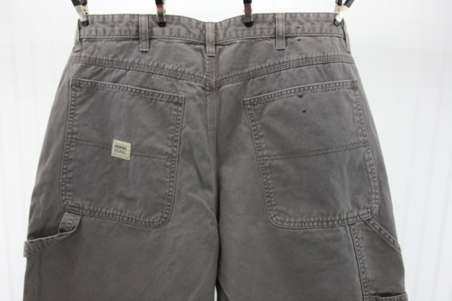 Wrangler Mens Carpenter Jeans 38x34 Two Pair, One Blue, One Gray