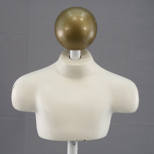 Jewelry Mannequin 27 1/2" Tall 10 1/2" Wide Adjustable Height