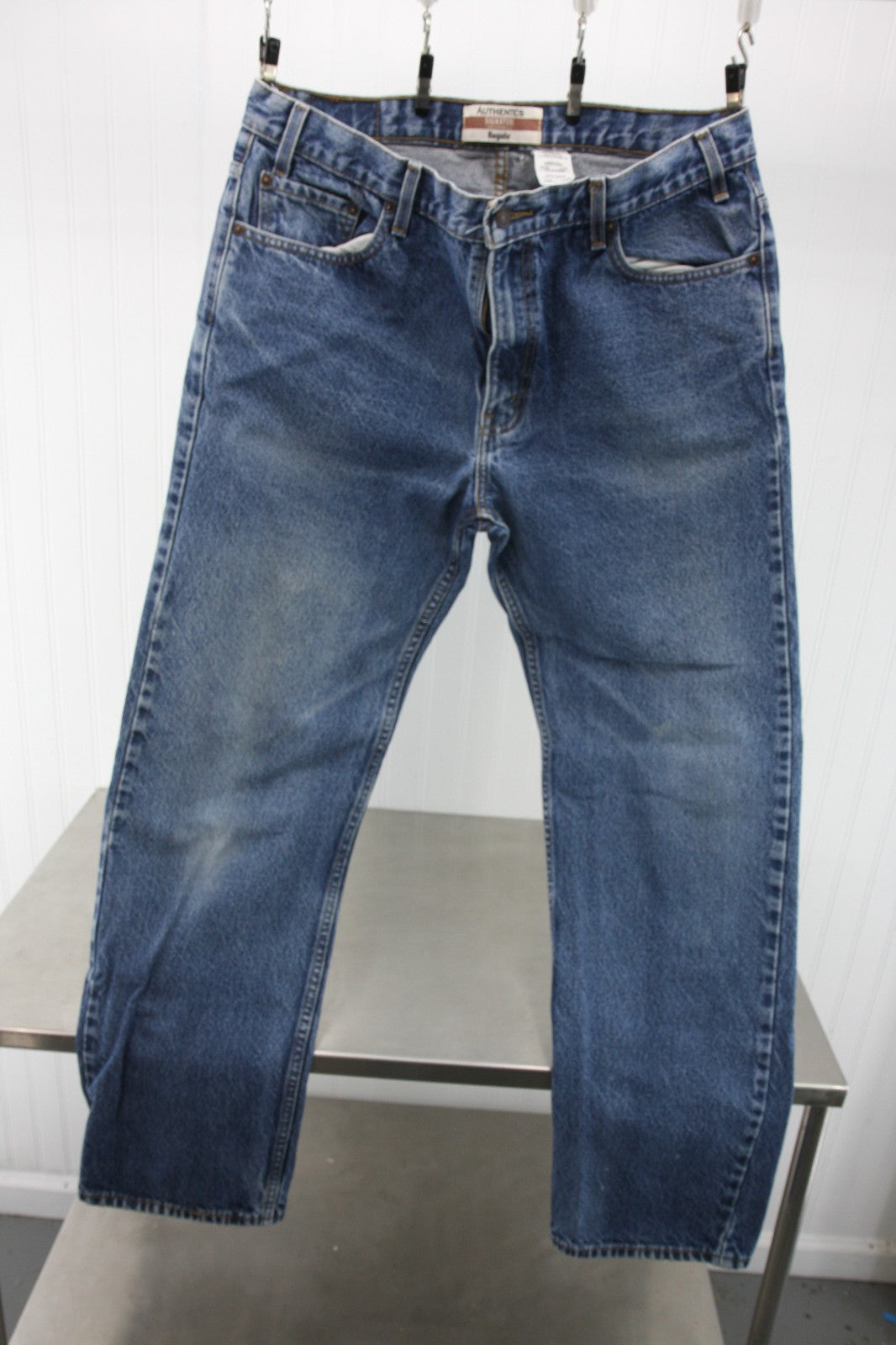 Levi Authentic Signature Mens Jeans 38 X 34 Regular Fit