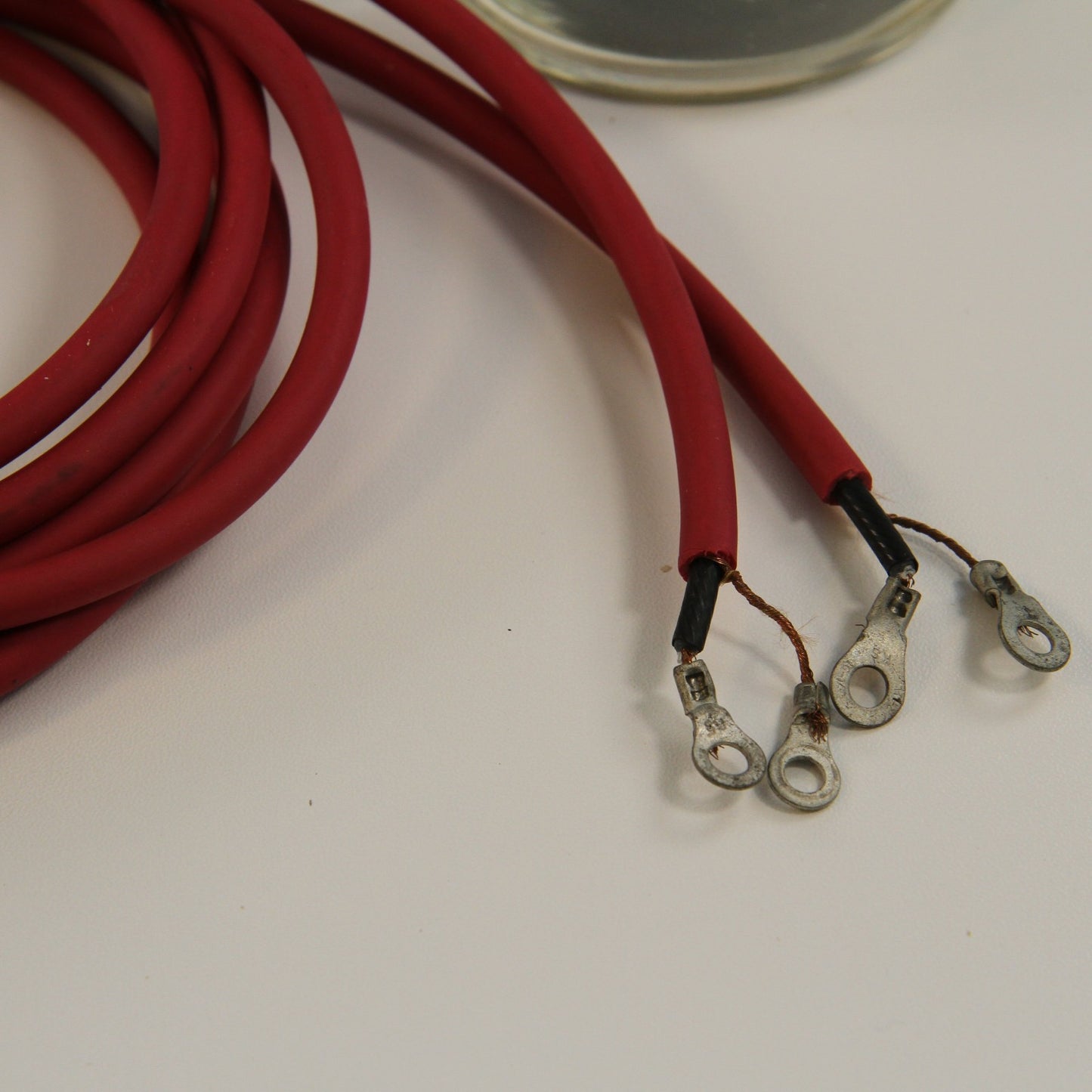 Pair Switchcraft USA-1 HiDef Instrument Patch Cable 1/4" Jack to Ring Terminal