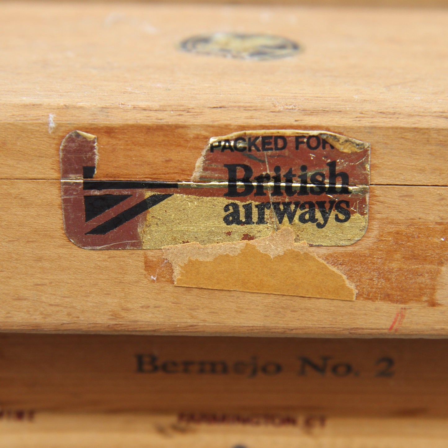 Lot of Four Wood Wine Cigar Boxes for Crafts and Decor