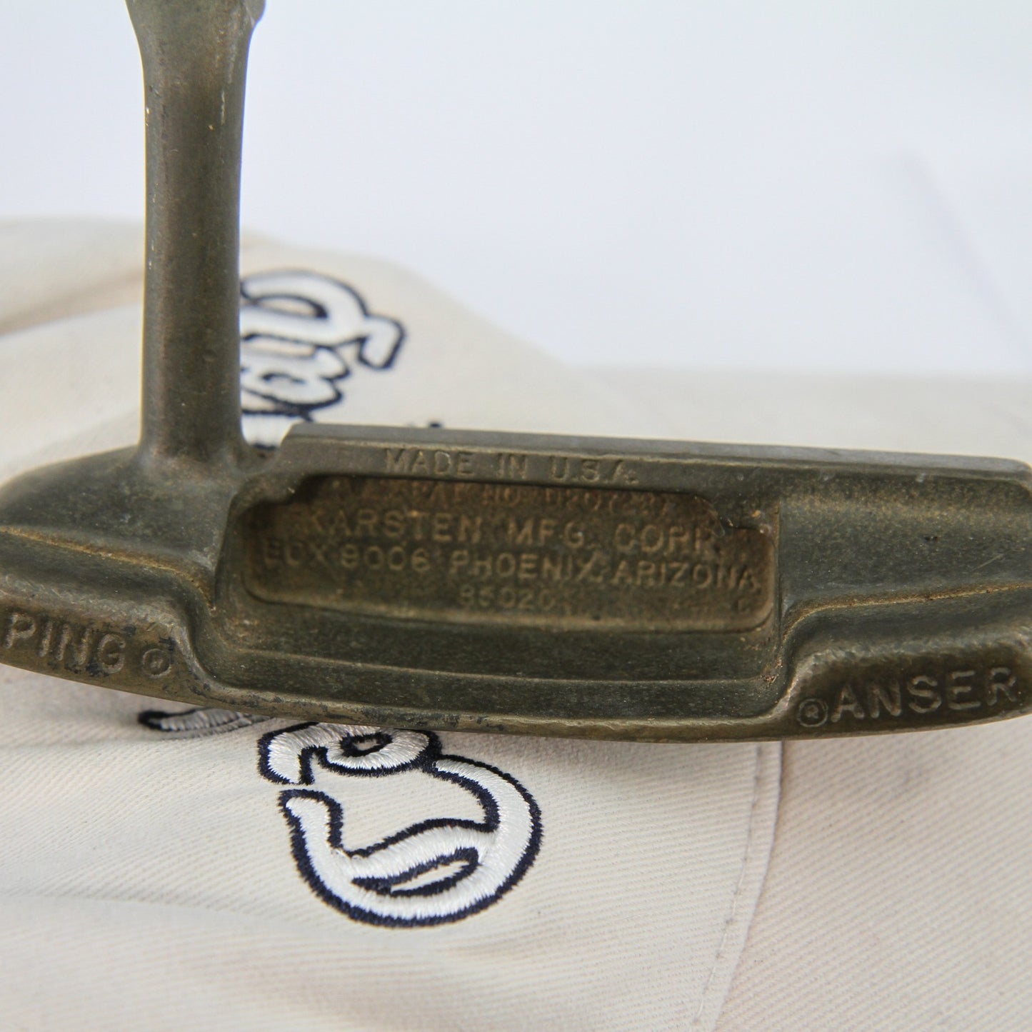 Vintage Ping Anser Putter RH 35" 85020 Karsten Slotted Sole