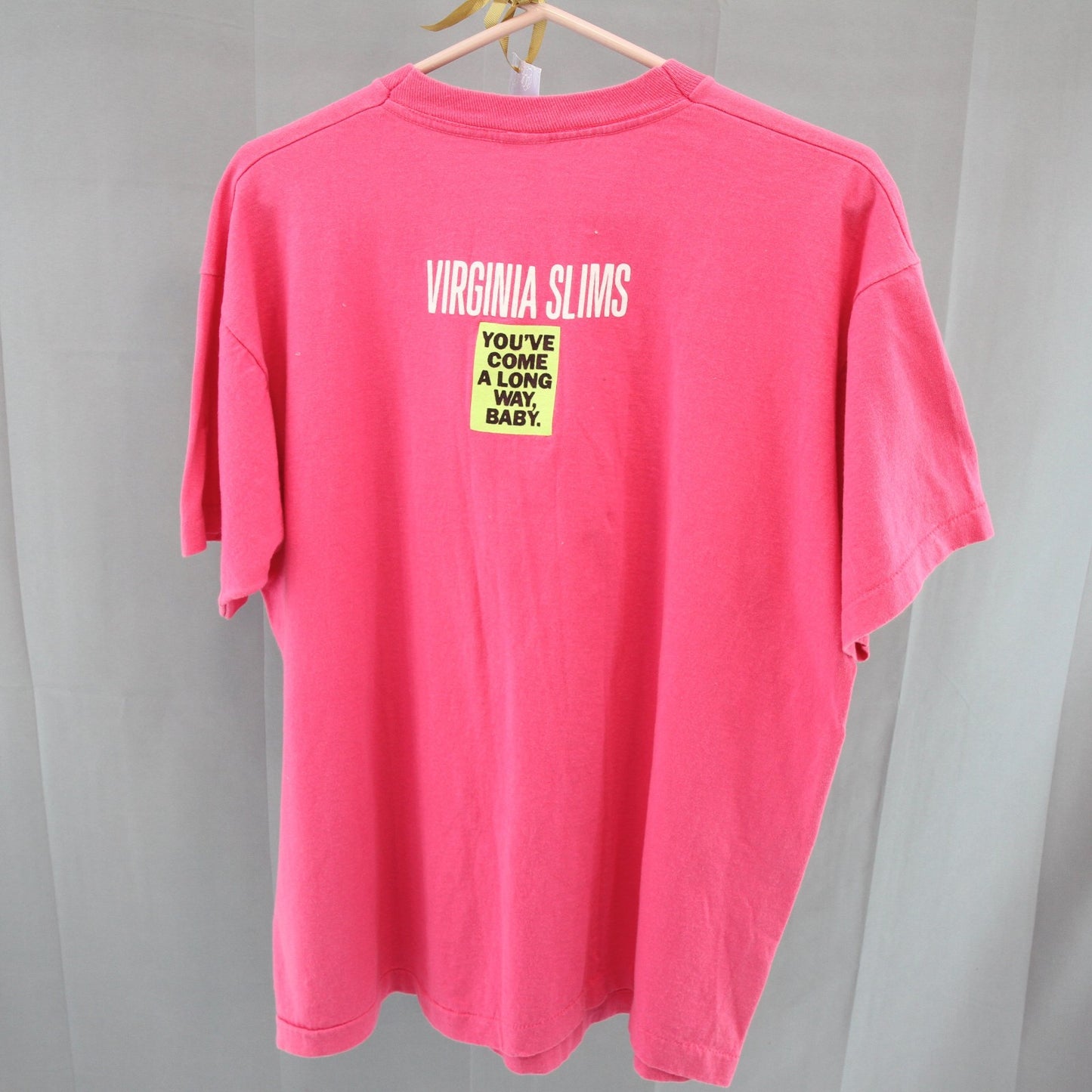 Vintage 2005 Virginia Slims Womans Tee Shirt Sugar & Space with Tag XL
