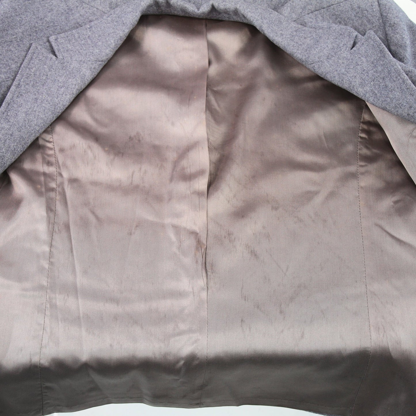 Vintage 1980s Pendleton Womens Wool Two Piece Suit  Grey Blue USA