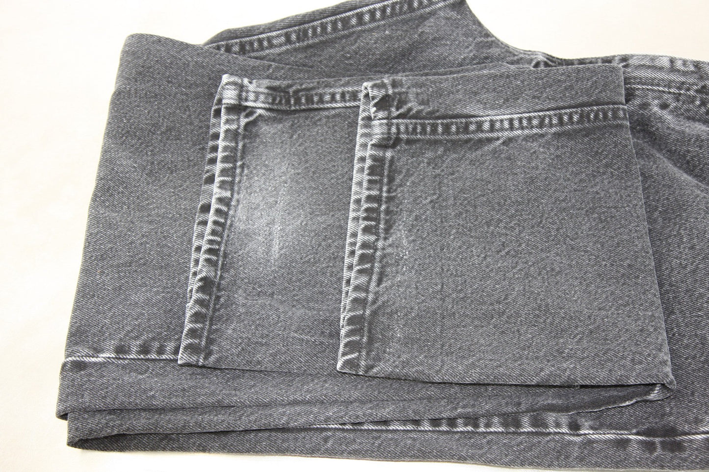 Wrangler Black Mens Jeans 38x34 Relaxed Fit
