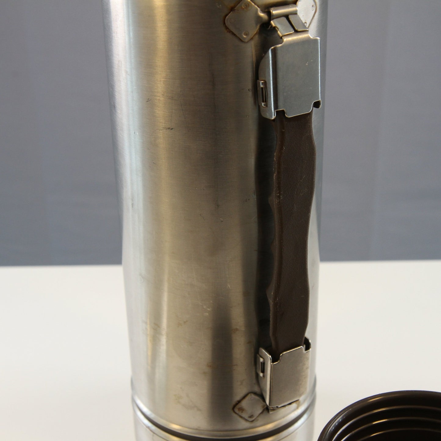Vintage Hot-Cold-Champ Vacuum Bottle Stainless Steel Korea