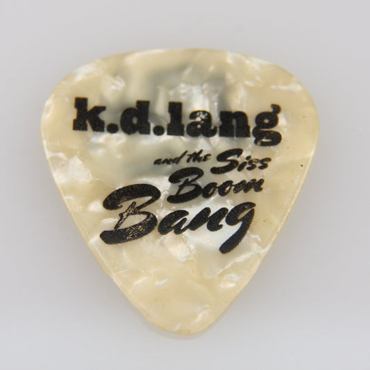 Vintage Guitar Pick KD Lang and the Siss Boom Bang Tour 2011? Sing It Loud