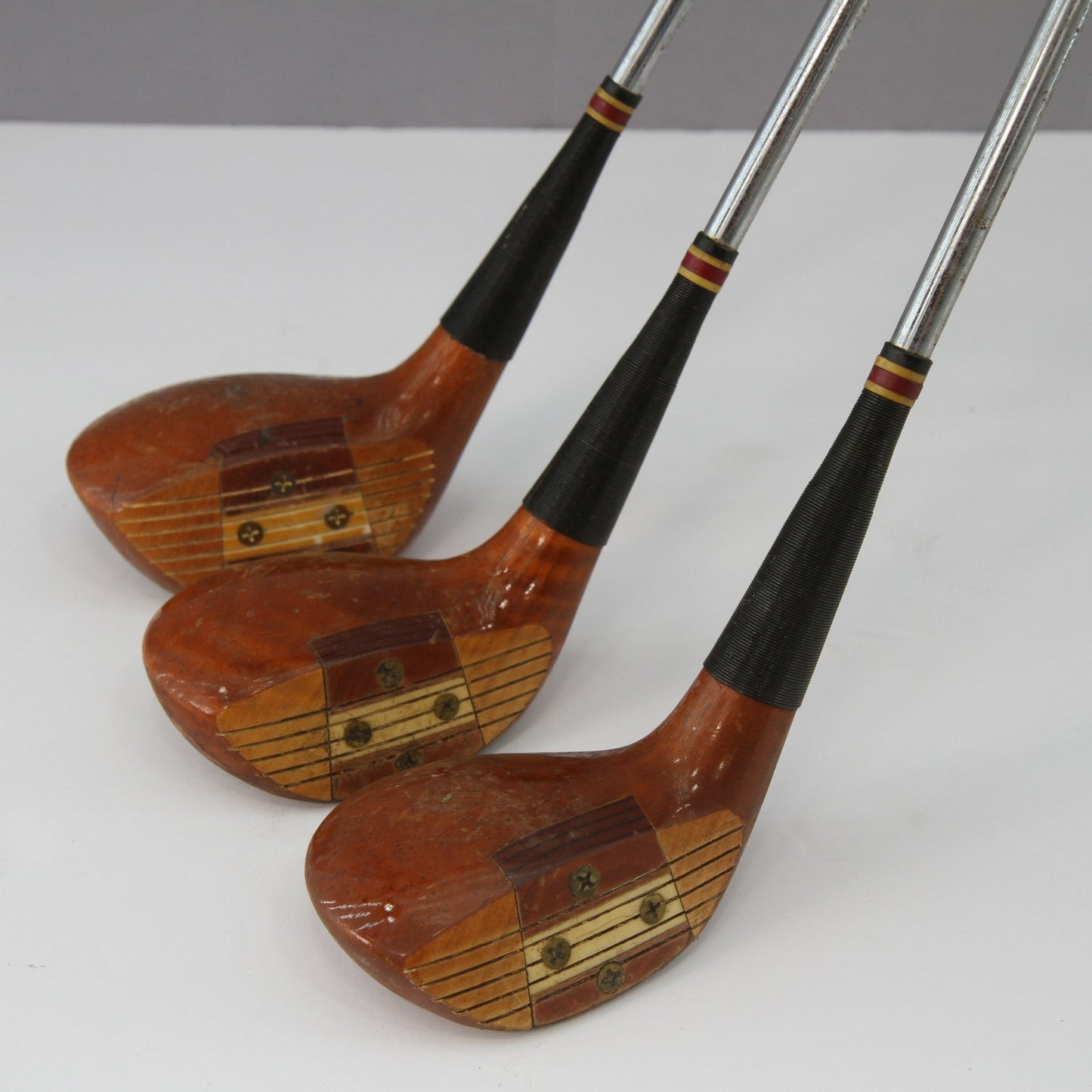 Vintage Arnold Palmer Persimmon Woods Driver-Spoon-Baffy RH TrueTemper Shafts R