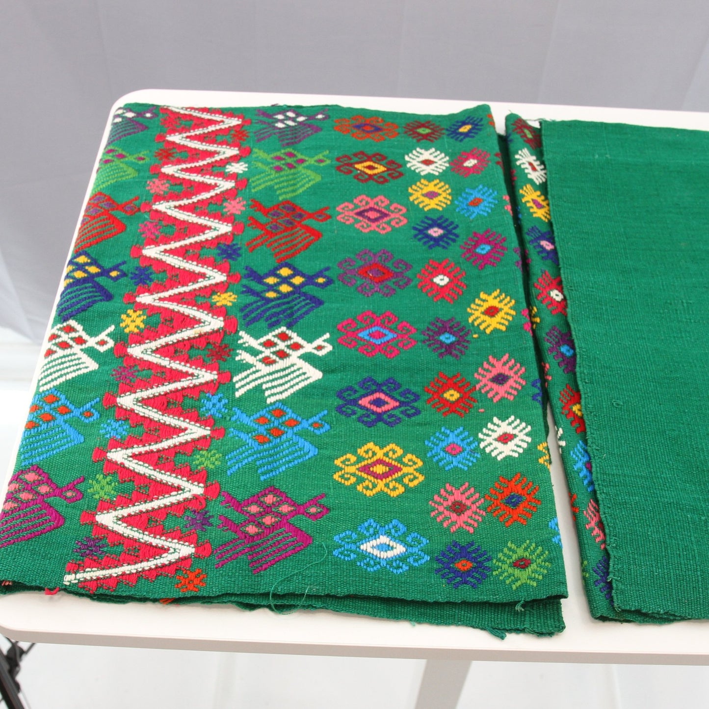 Ukrainian Woven Embroidered Table Runner (2 Available) 50" X 17"