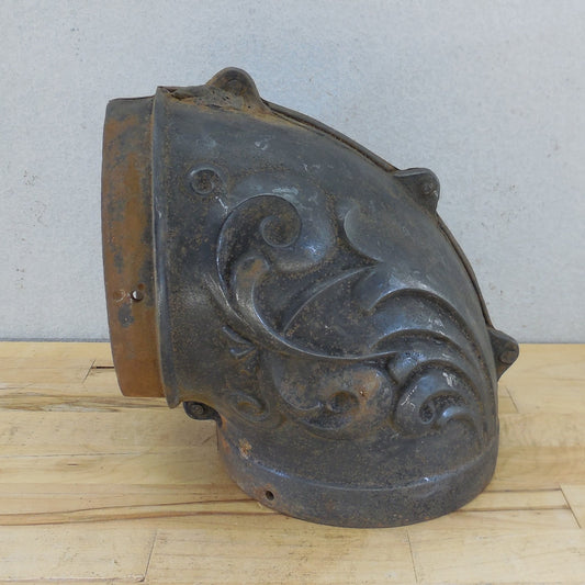 Antique Favorite 416 Base Burner Stove Parts - Flue 90 Elbow Cast Iron FBB RT