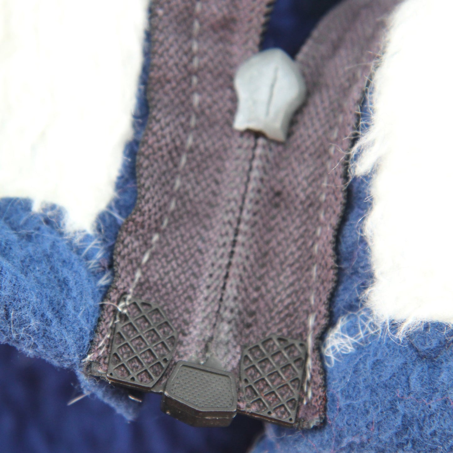 Vintage Ryltex New England Patriots Acrylic Plush Zipped Ponco Cape 60 X 38