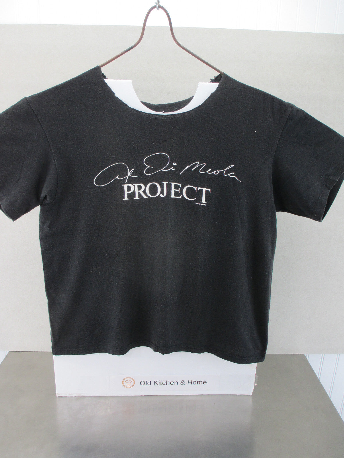 Vintage "Roadie" Tee Shirt Al DiMiola Project 1988 XL