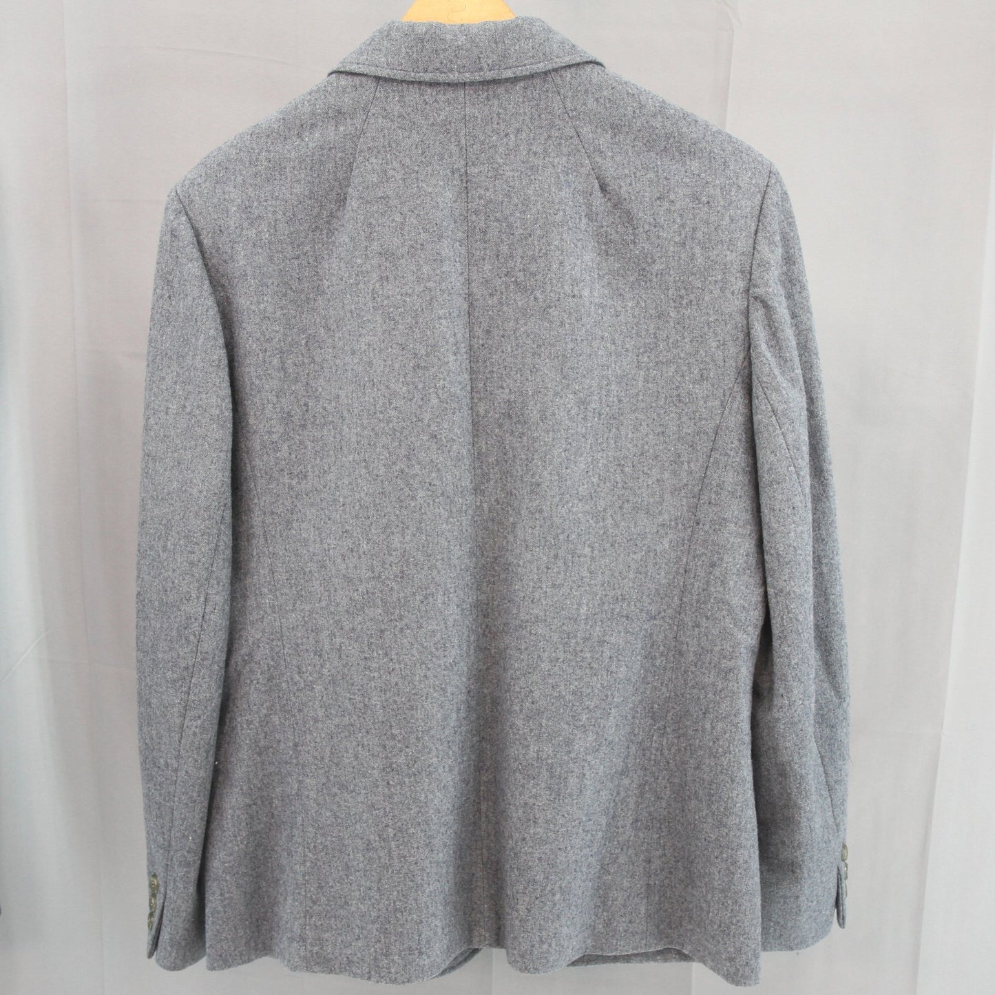 Vintage 1980s Pendleton Womens Wool Two Piece Suit  Grey Blue USA