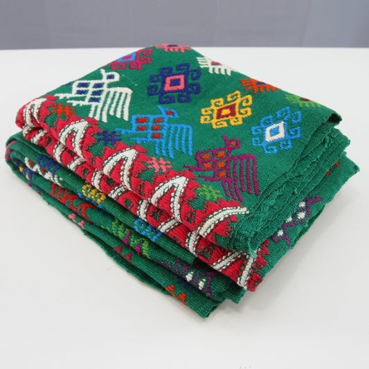 Ukrainian Woven Embroidered Table Runner (2 Available) 50" X 17"