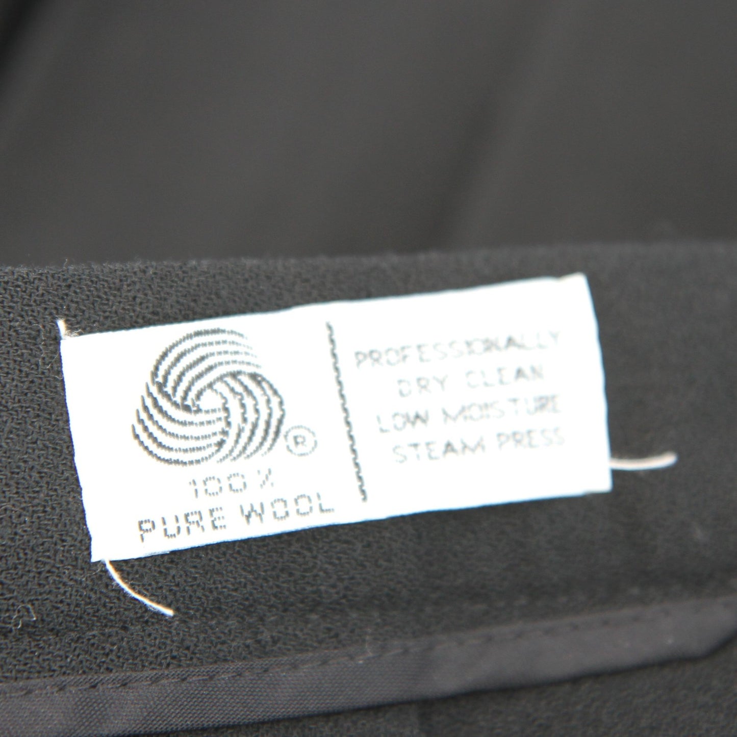 Womens JH Collectible Maxi Long 31" Black Wool Pleated Skirt Waist 26" Size 8