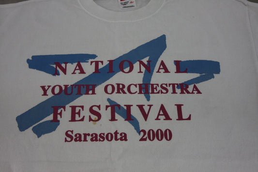 Vintage Tee Shirt Sarasota Youth Orchestra 2000
