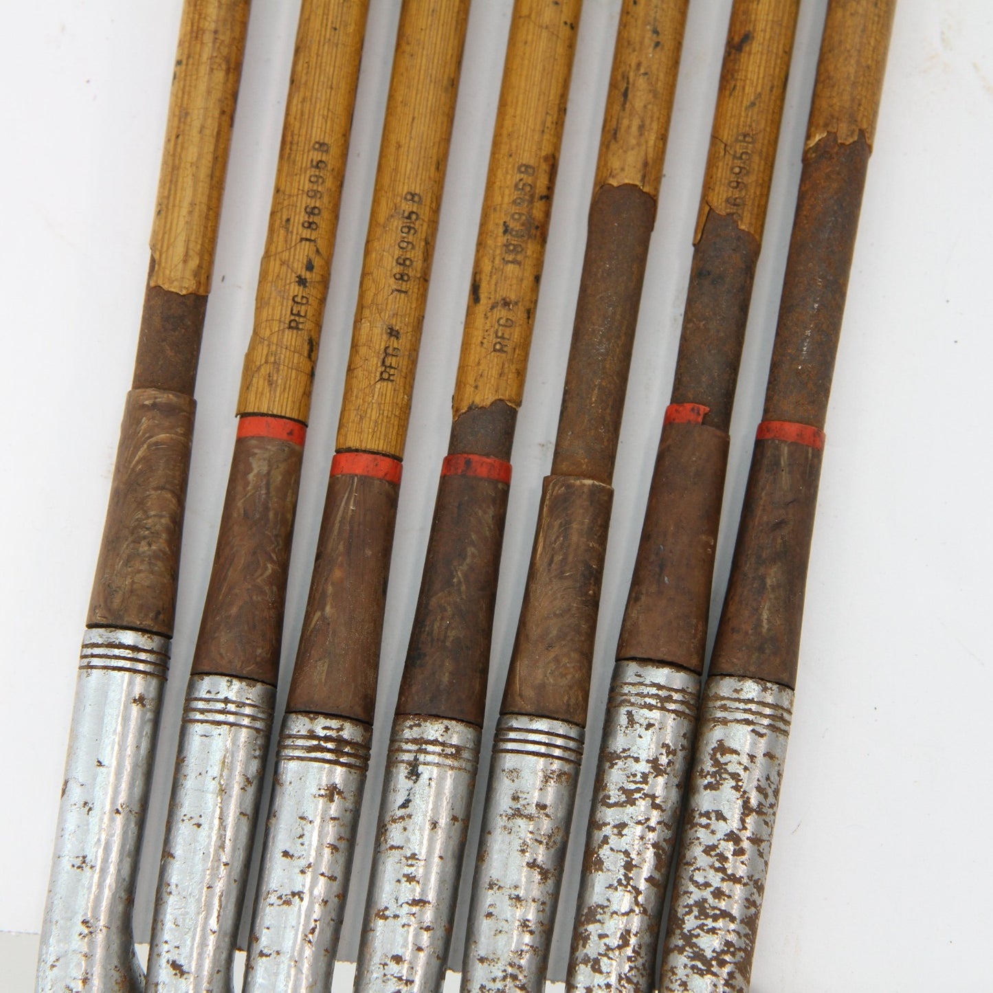 Vintage Spalding Tournament Model Robert T Jones Irons 2-3-5-6-7-8-9 RH