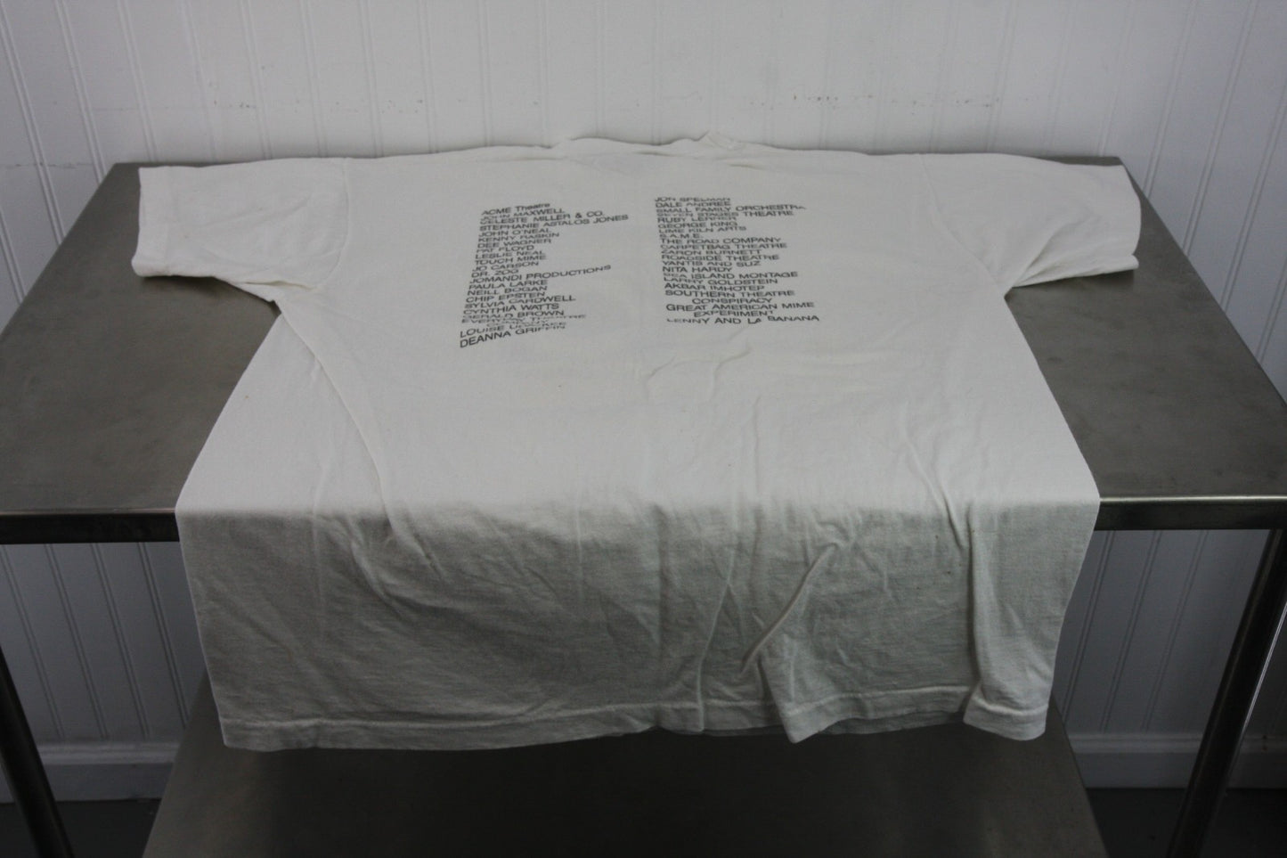 Vintage Tee Alternate Roots 10th Anniversary Performance Festival 1987 Atlanta