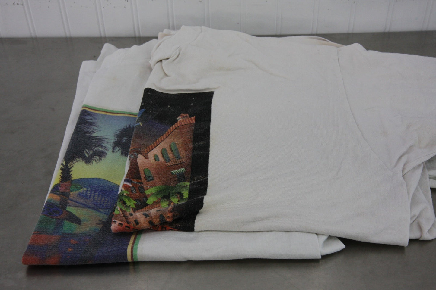 Pair Vintage Tee Shirts Sarasota French Film Festival 7th 1995  & 8th 1996 XL