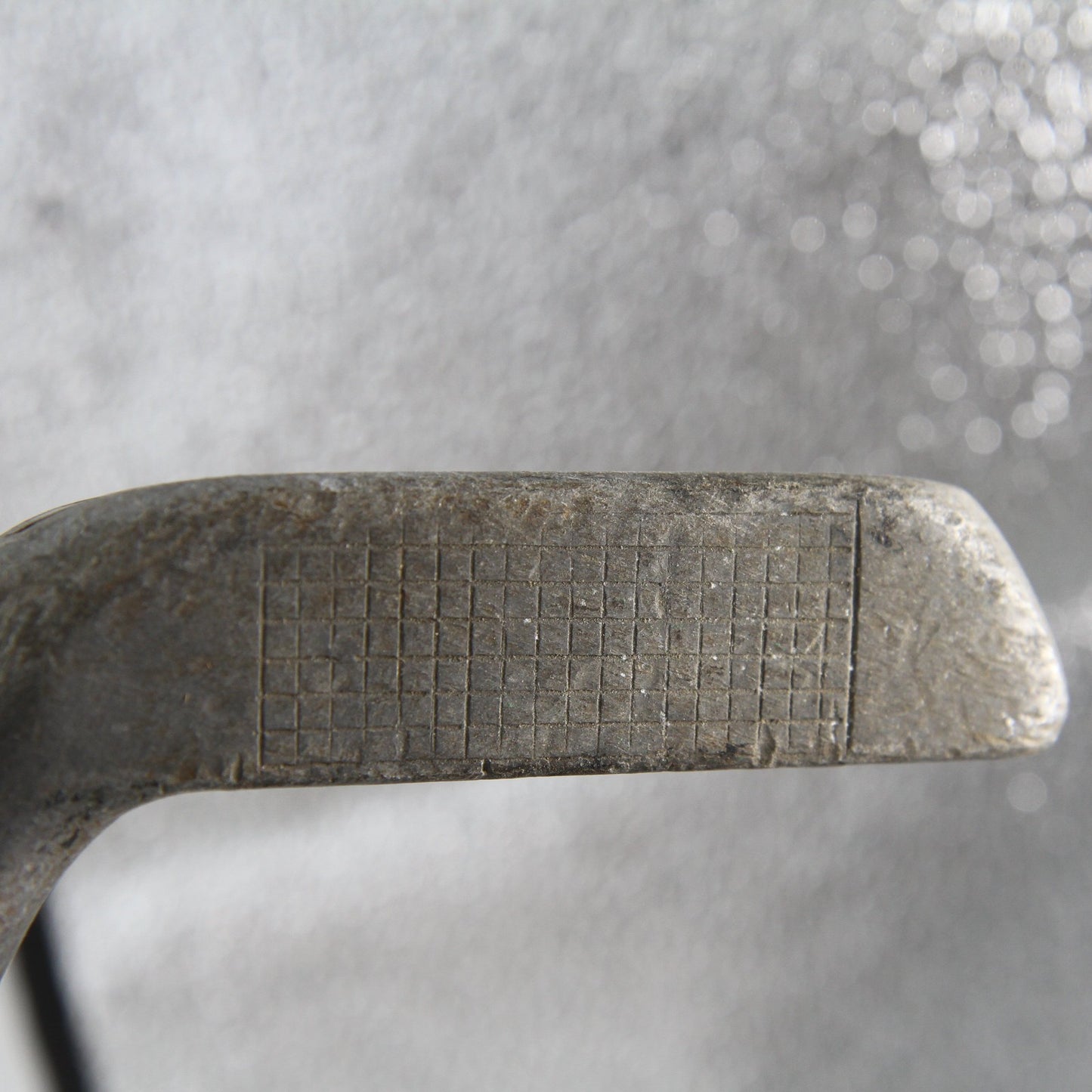 Vintage New Mills Ray Putter Hickory Shaft Alumunium Mallet RH
