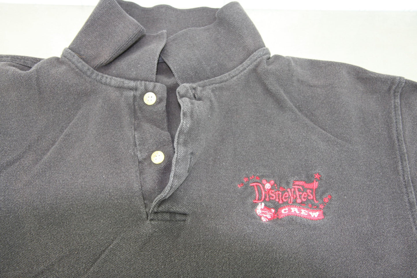 3 Vintage 1990s Stagehand Polo Shirts from Disney-Fest Crew & Taiwan XL