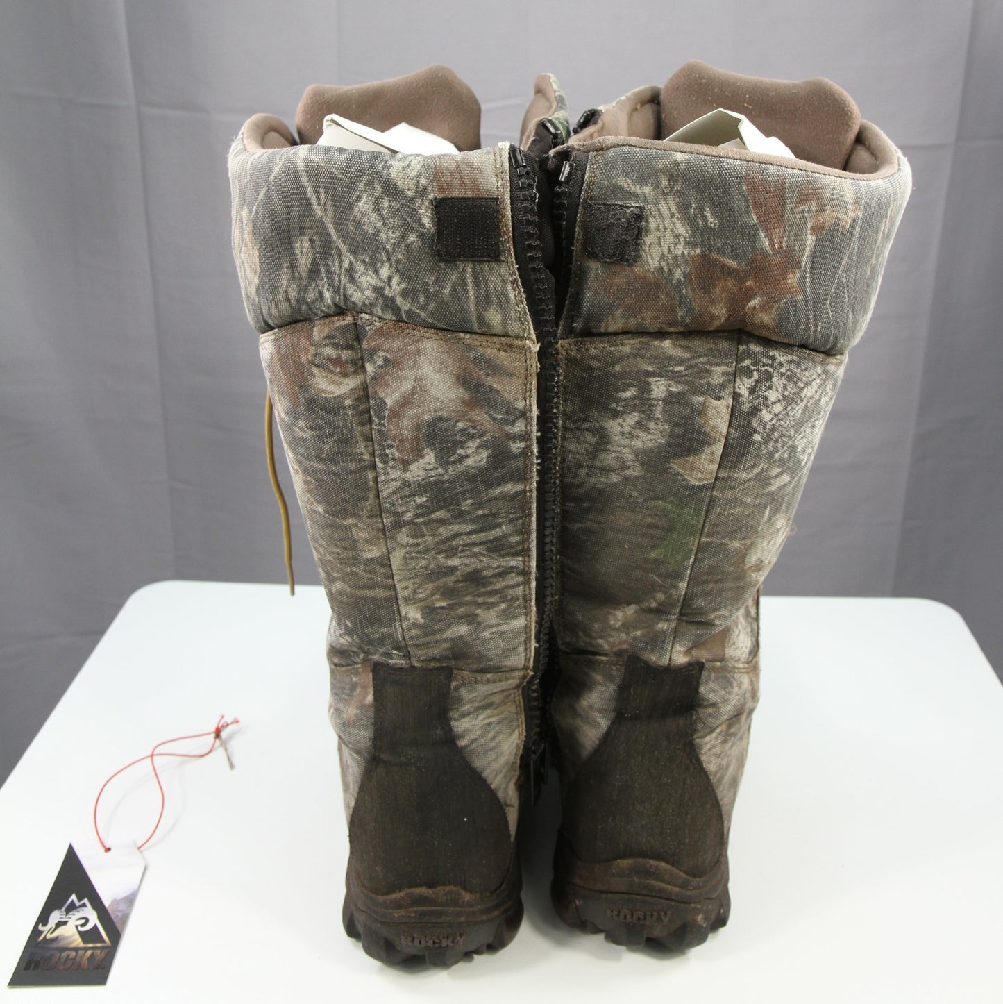 Rocky Lynx Waterproof 16" Snake Side-zip Boots Model 7379 - SIZE 12M