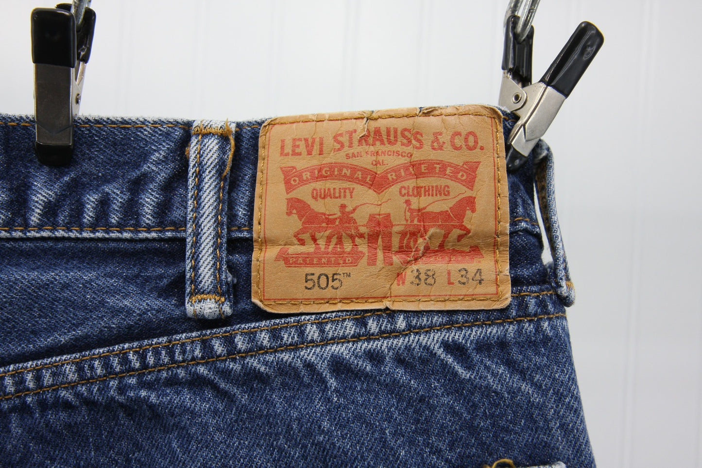 Levi 505  Mens Jeans 38 X 34