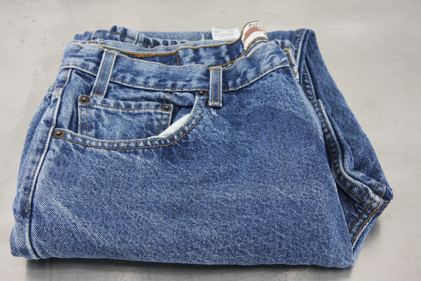 Levi Authentic Signature Mens Jeans 38 X 34 Regular Fit