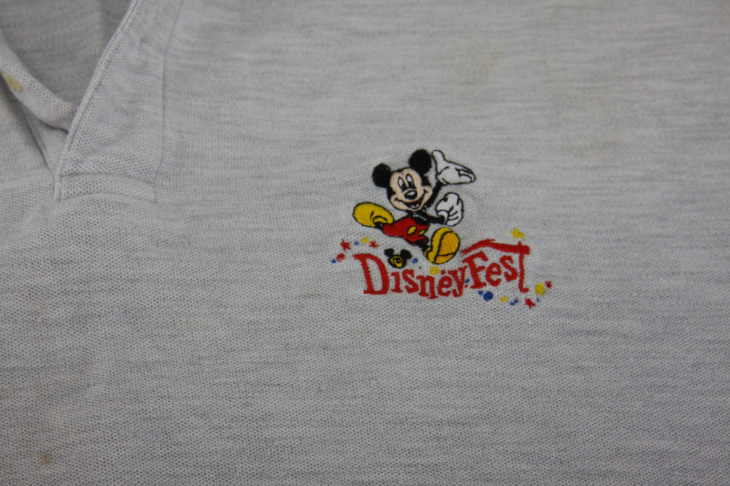 3 Vintage 1990s Stagehand Polo Shirts from Disney-Fest Crew & Taiwan XL