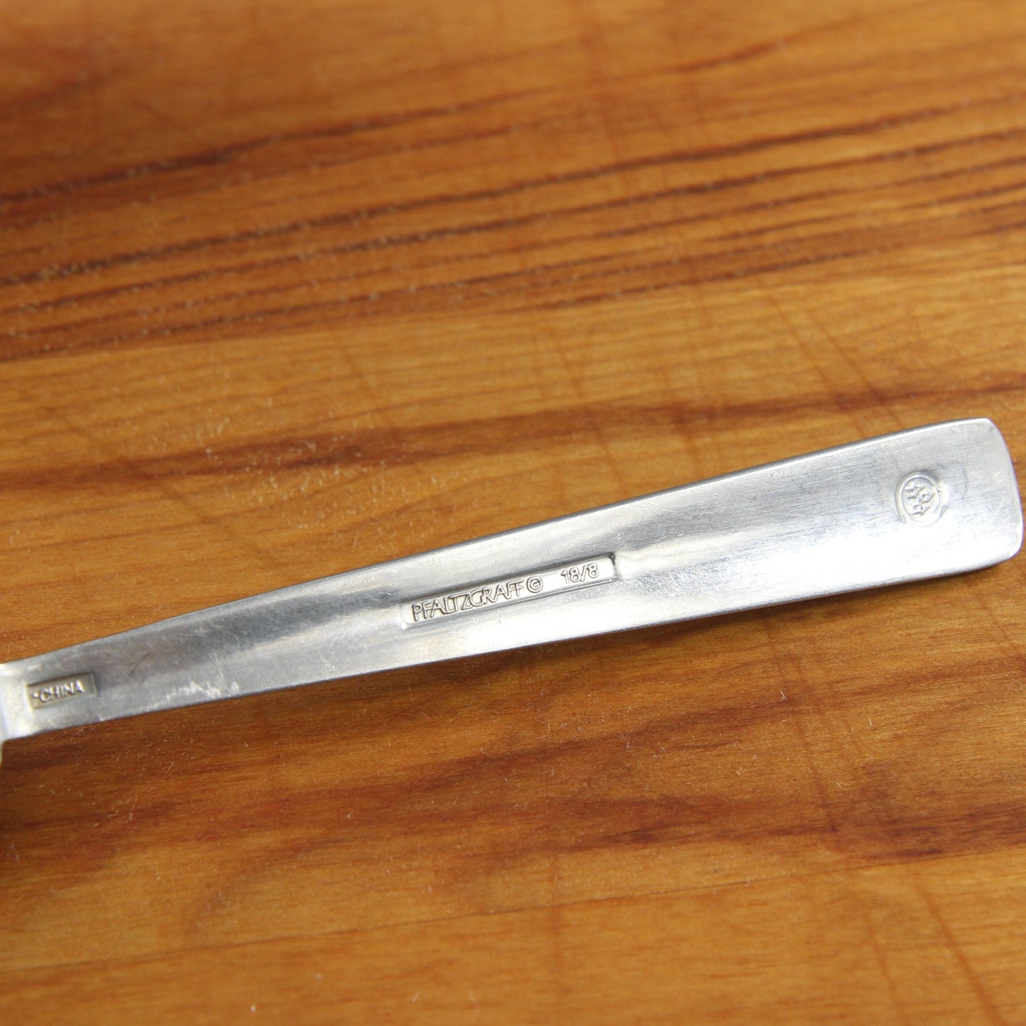 Pfaltzgraff Chalfonte Stainless Steel Salad Fork Glossy 6 7/8"