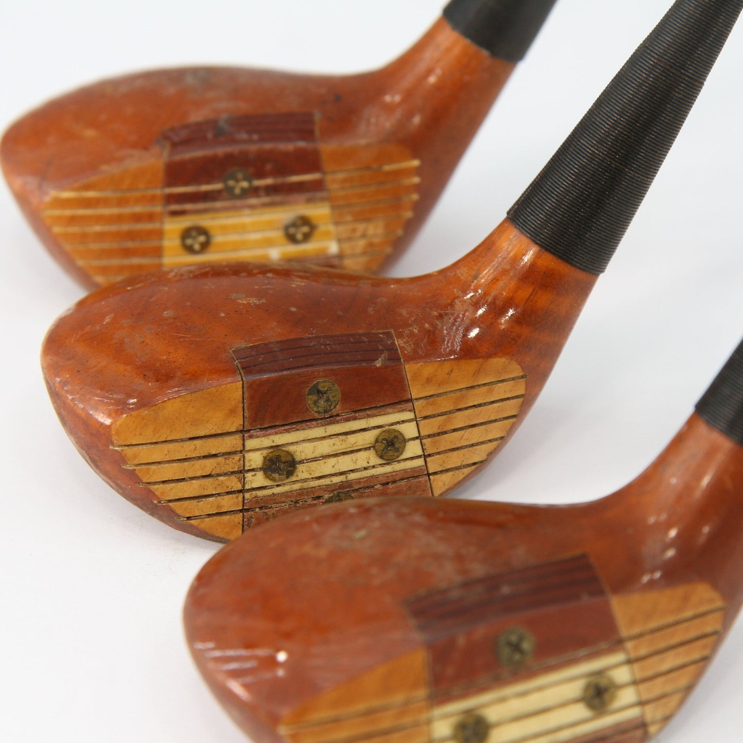 Vintage Arnold Palmer Persimmon Woods Driver-Spoon-Baffy RH TrueTemper Shafts R