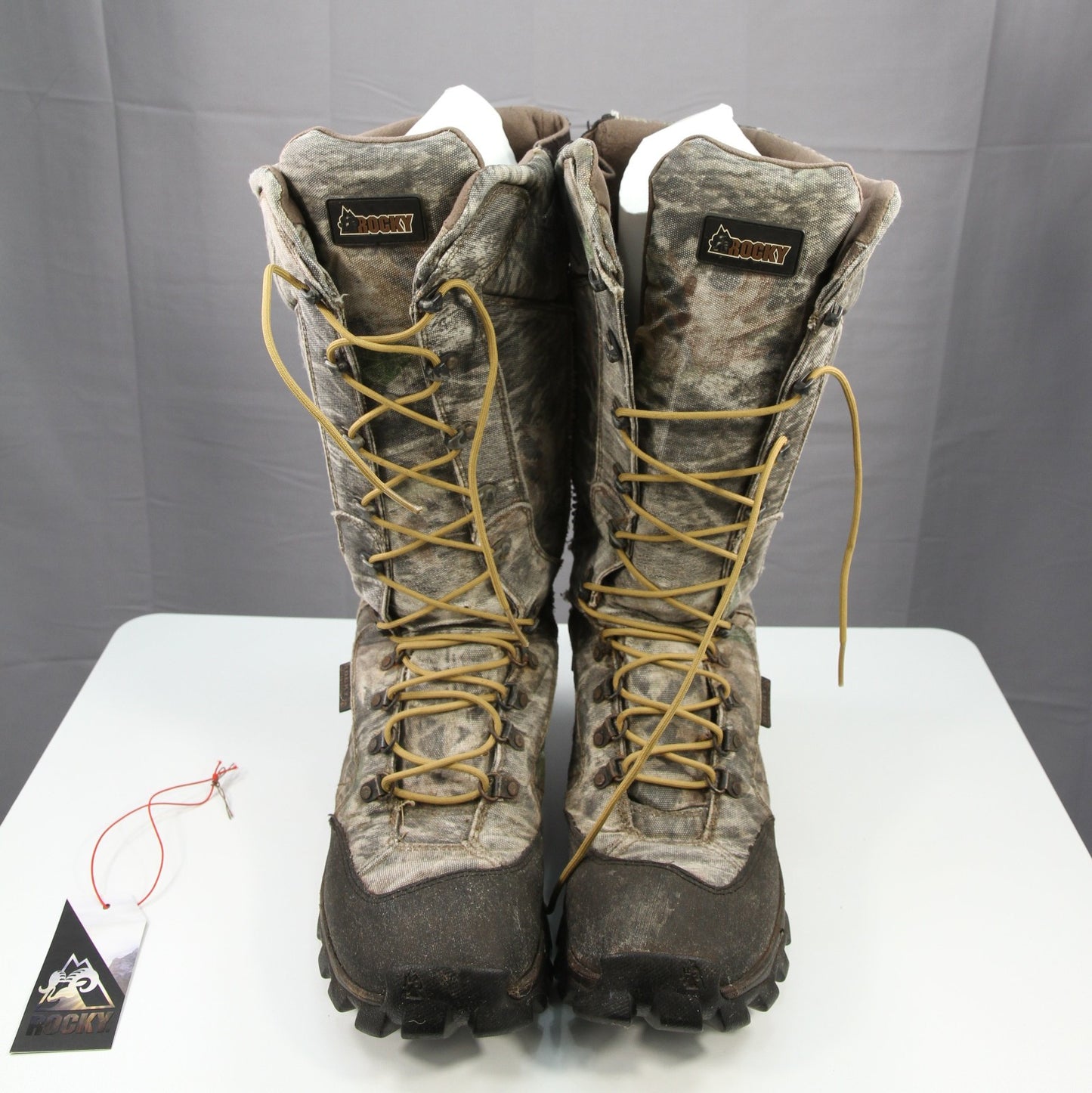 Rocky Lynx Waterproof 16" Snake Side-zip Boots Model 7379 - SIZE 12M