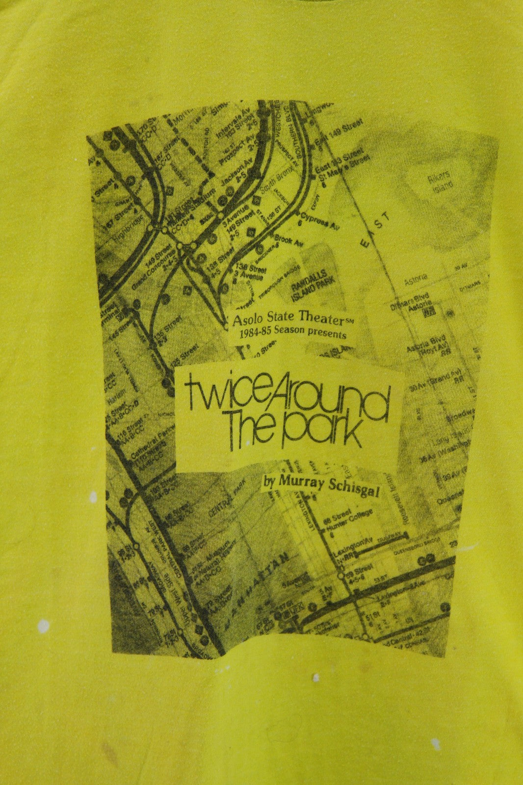2 Pack Vintage Stagehand Tee  Asolo State Theater Stag at Bay Twice Around Park