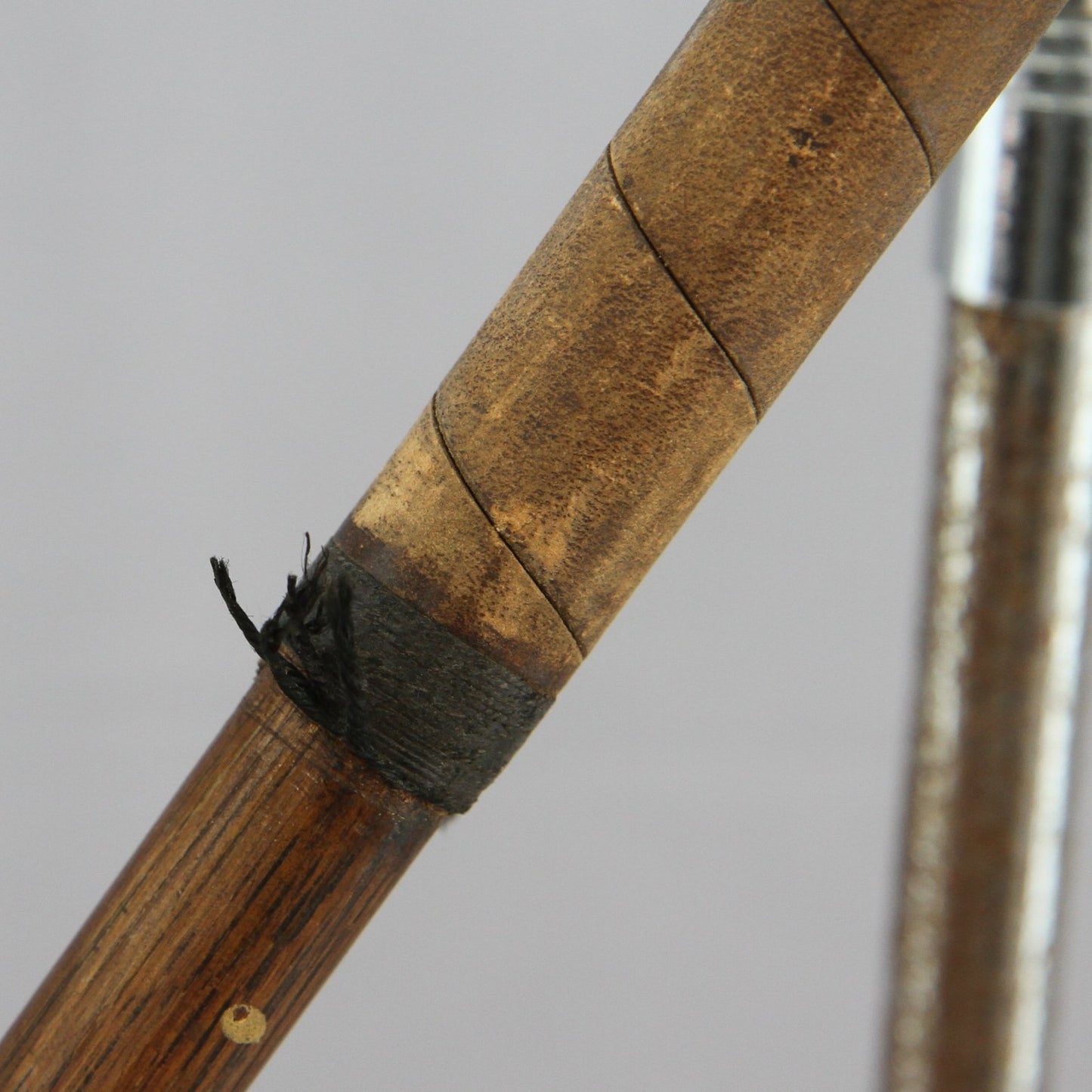 Vintage New Mills Ray Putter Hickory Shaft Alumunium Mallet RH