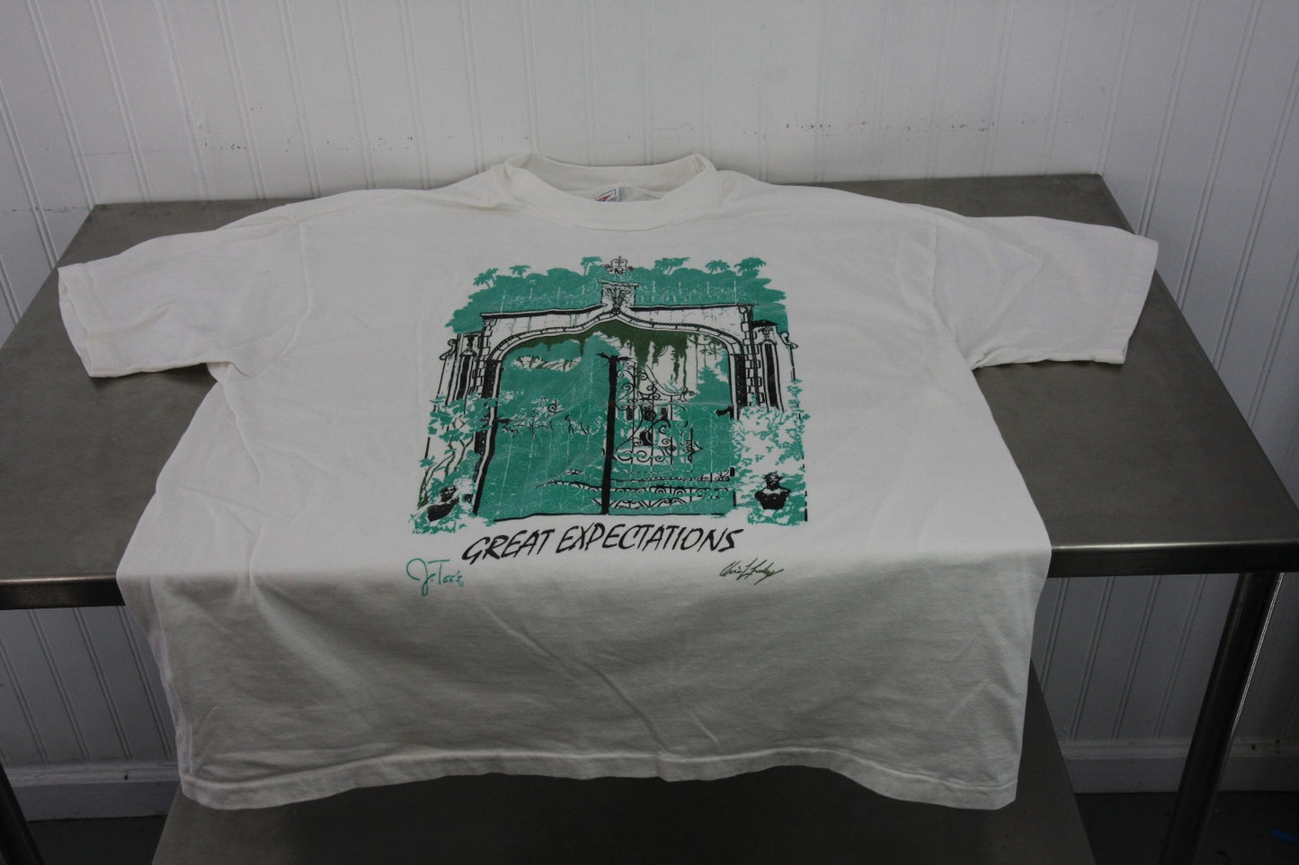Vintage Tee Shirt Great Expectations Movie Scene 10 Take 30 Ca'd'Zan Sarasota FL