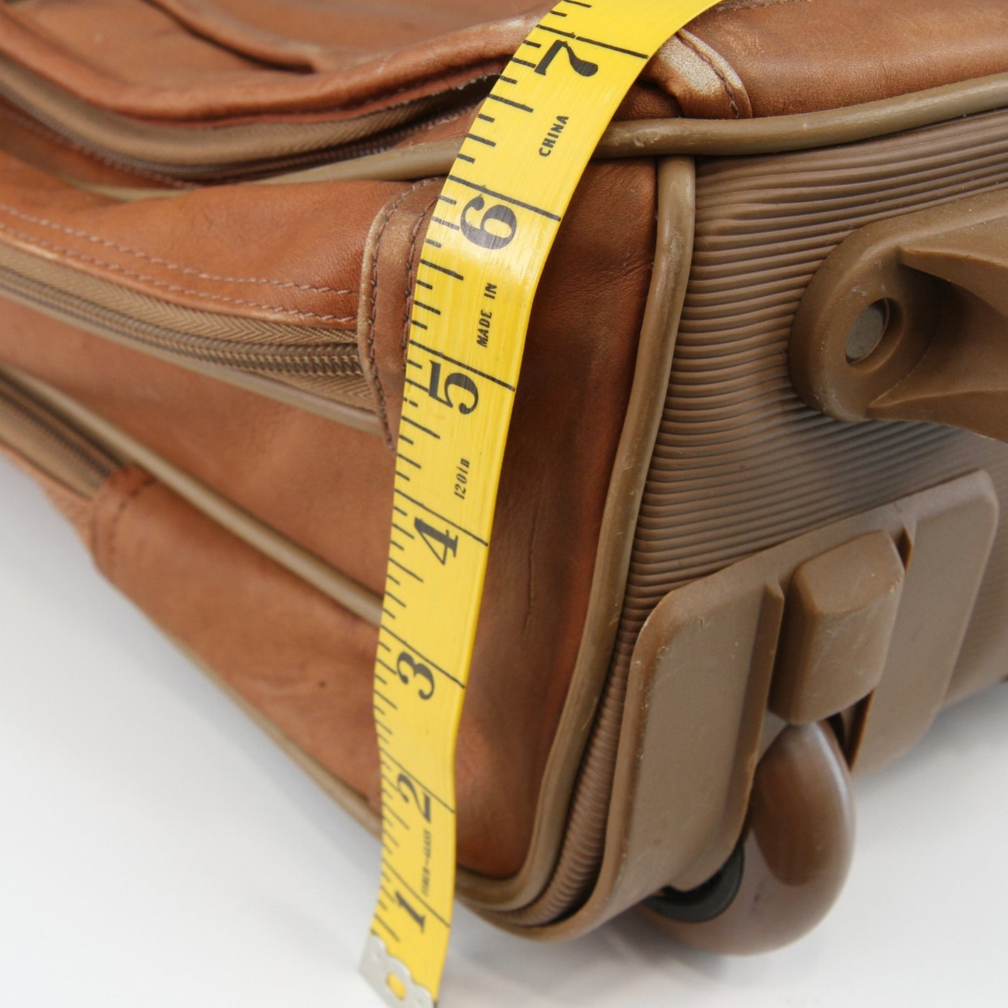 US Luggage New York Rolling Briefcase Suitcase With Laptop Sleeve Sholder Strap