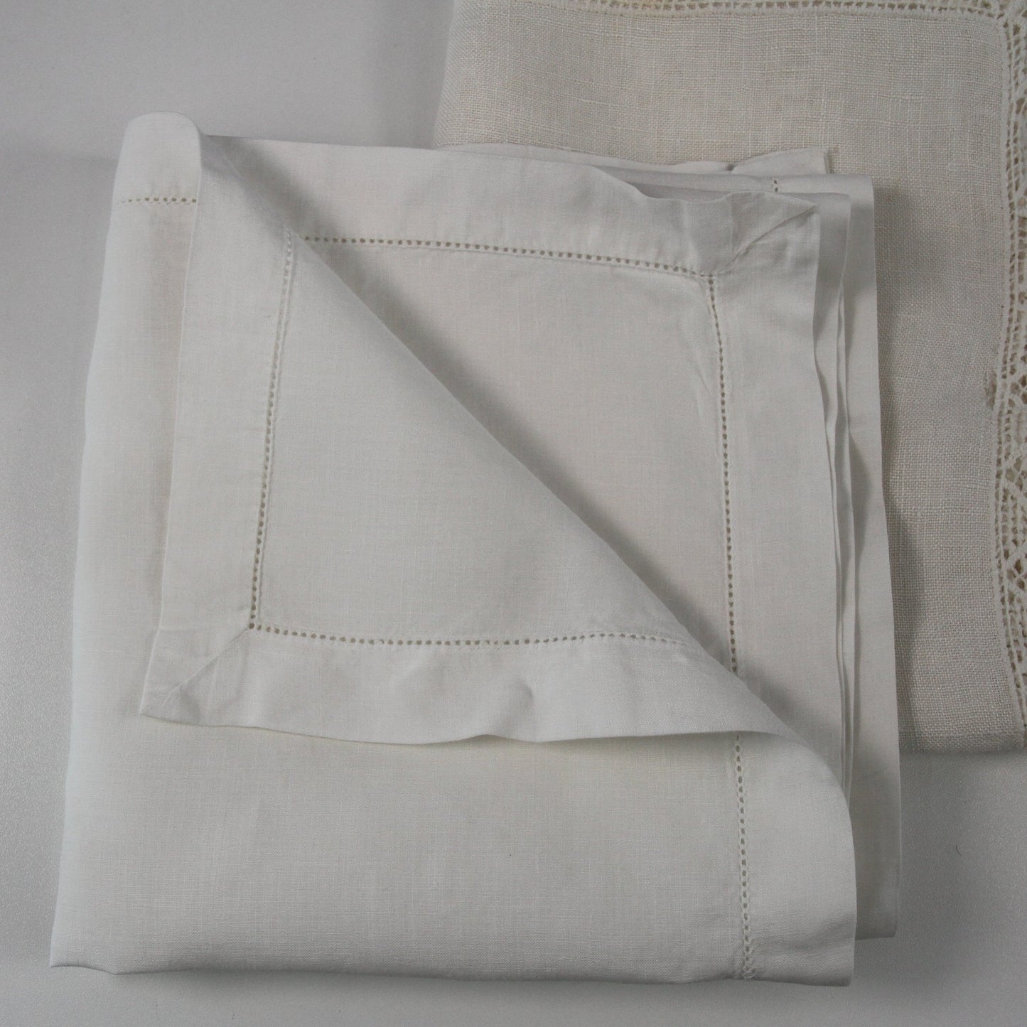 Set of 3 Vintage Cloth Table Runners Embroidered MCM Special