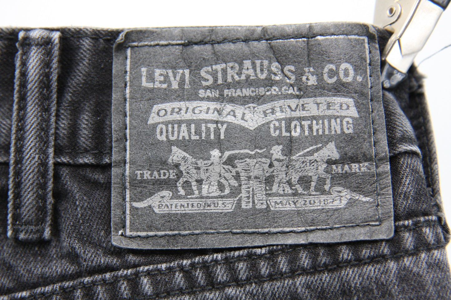 Levi Mens Black Jeans 38 X 34 Two Pair