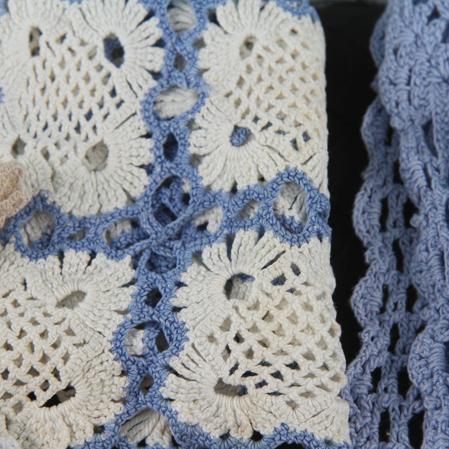 Colorful Collection of Eleven Crochet Pieces for Resale Crafts